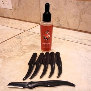 Ed Hardy Beard Oil & Stick Razor bundle